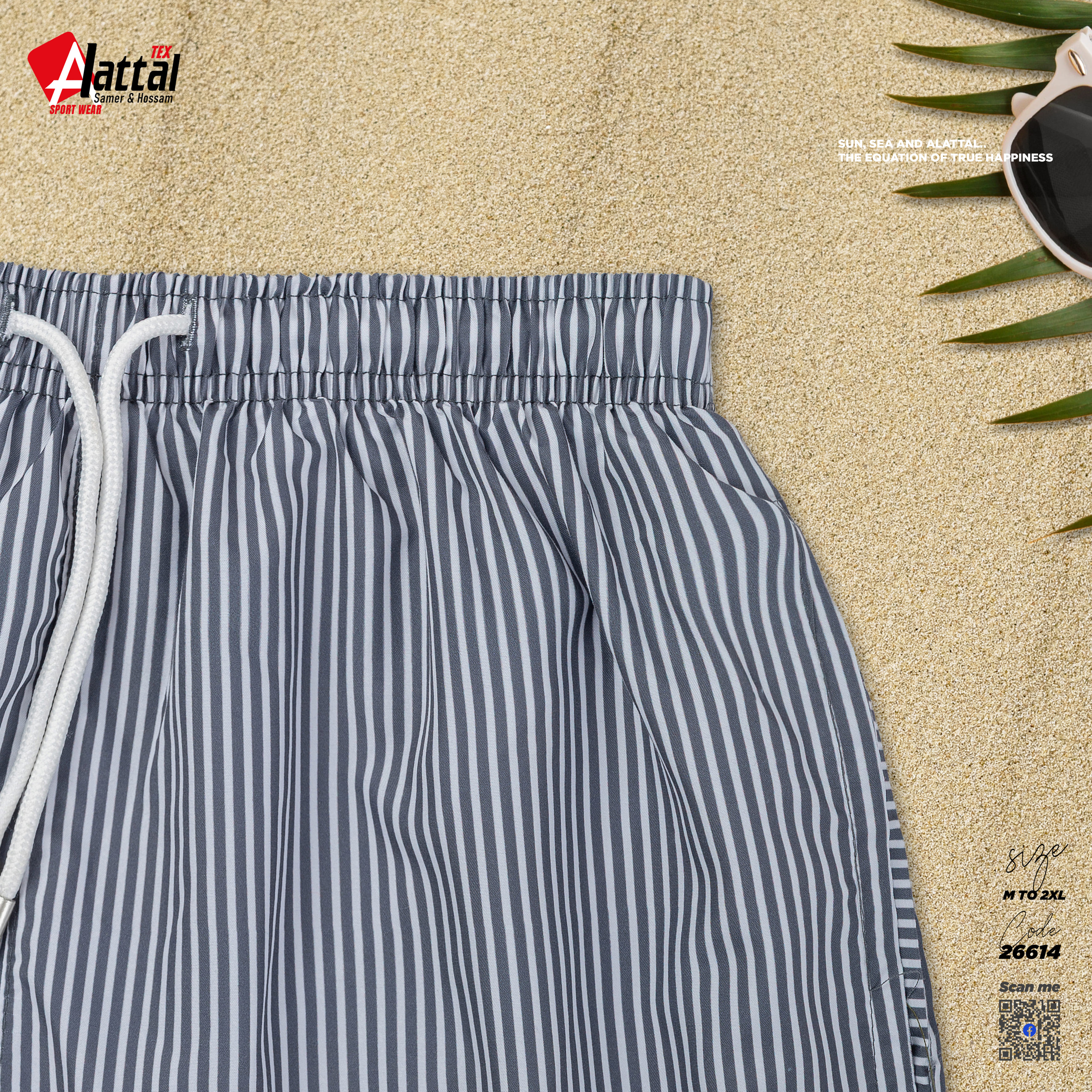 gray striped