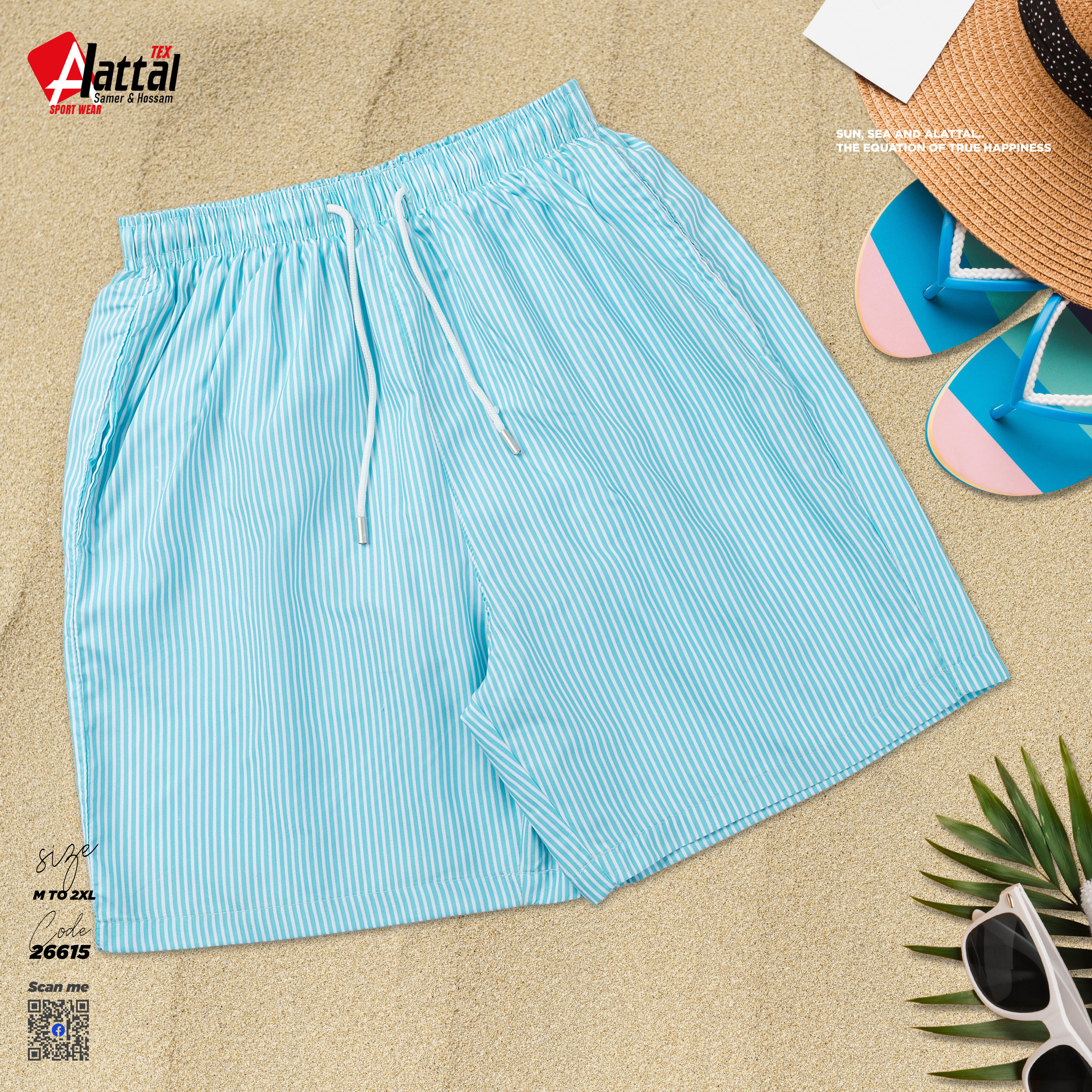 baby blue striped
