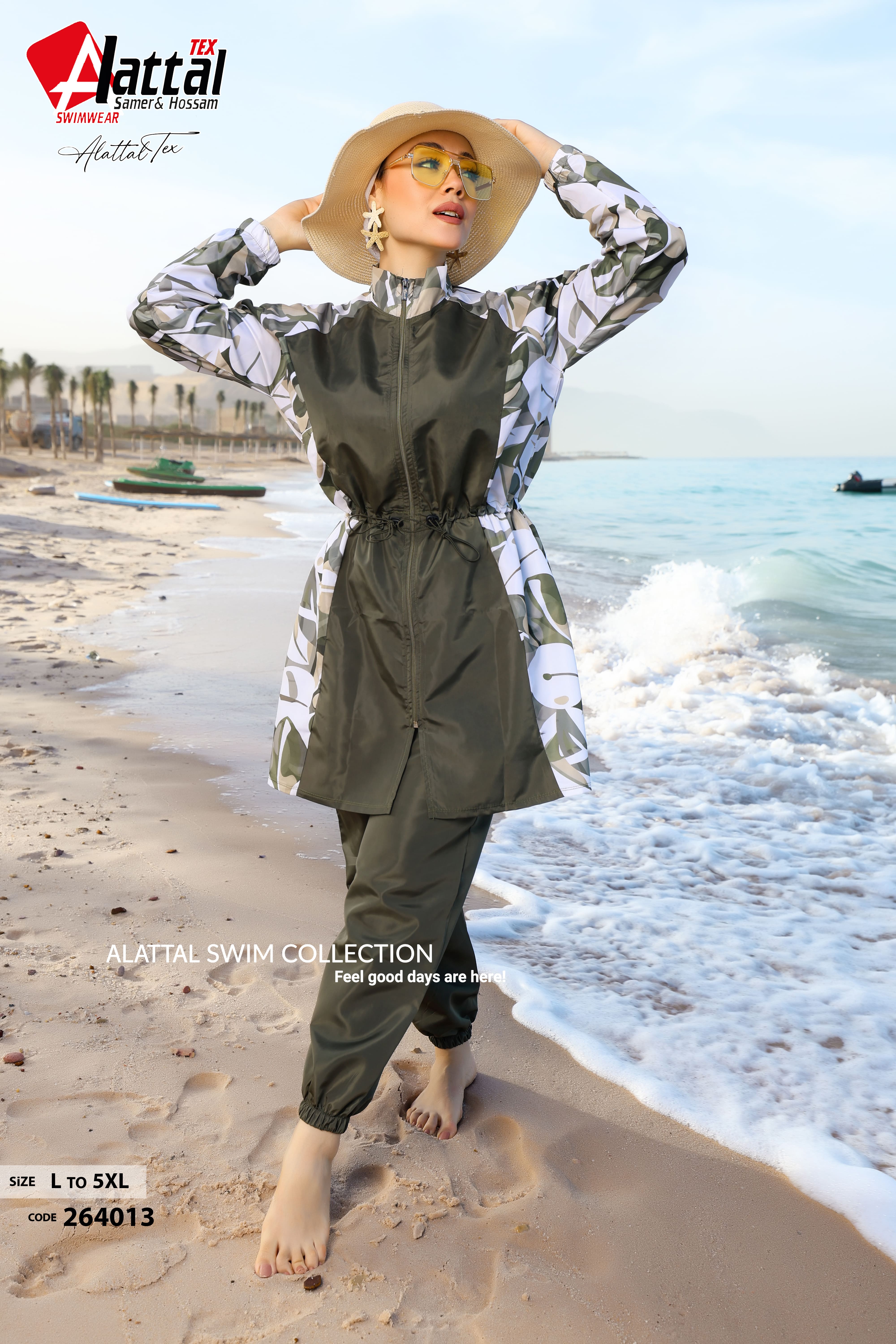 Olive Coastal Chic