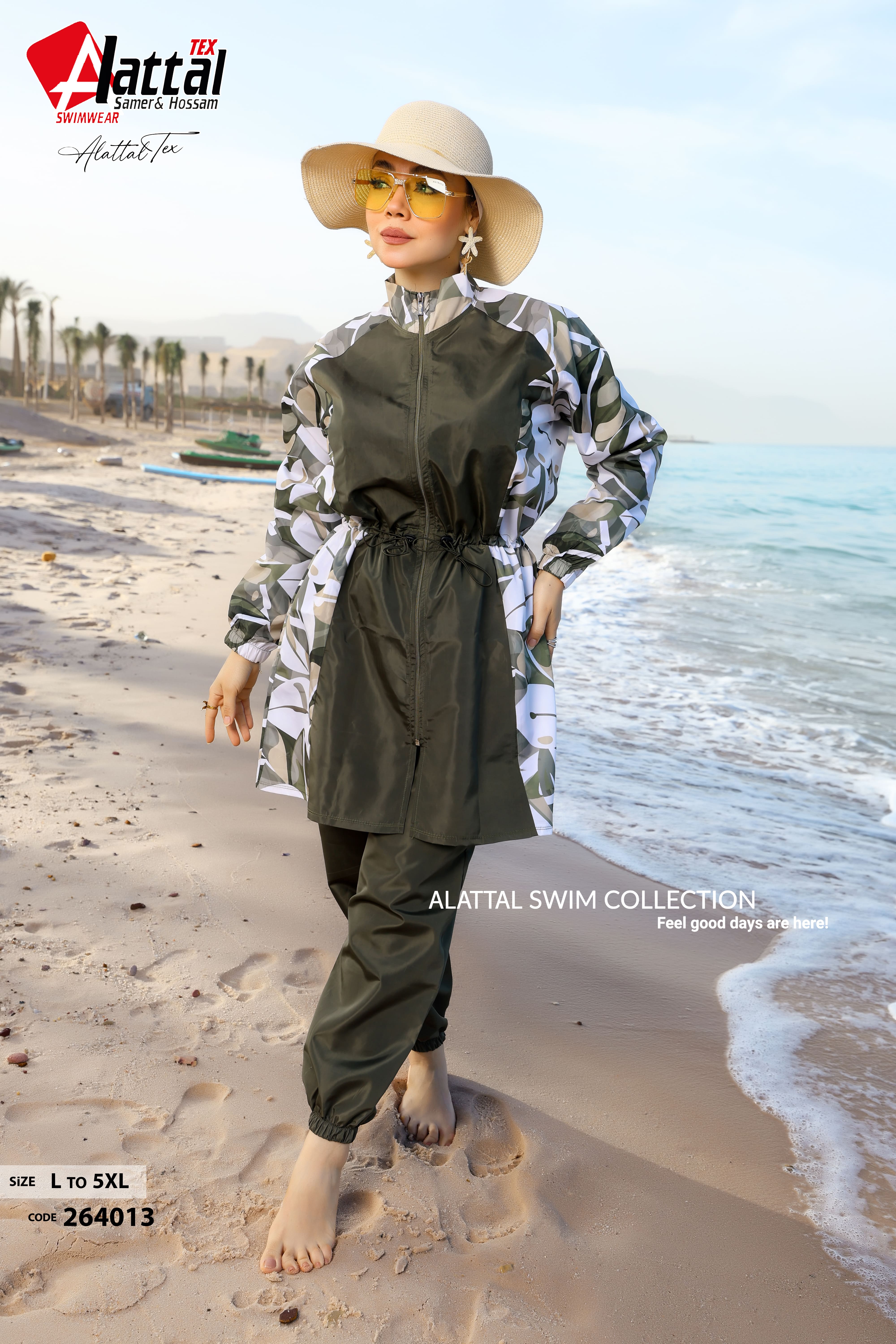Olive Coastal Chic