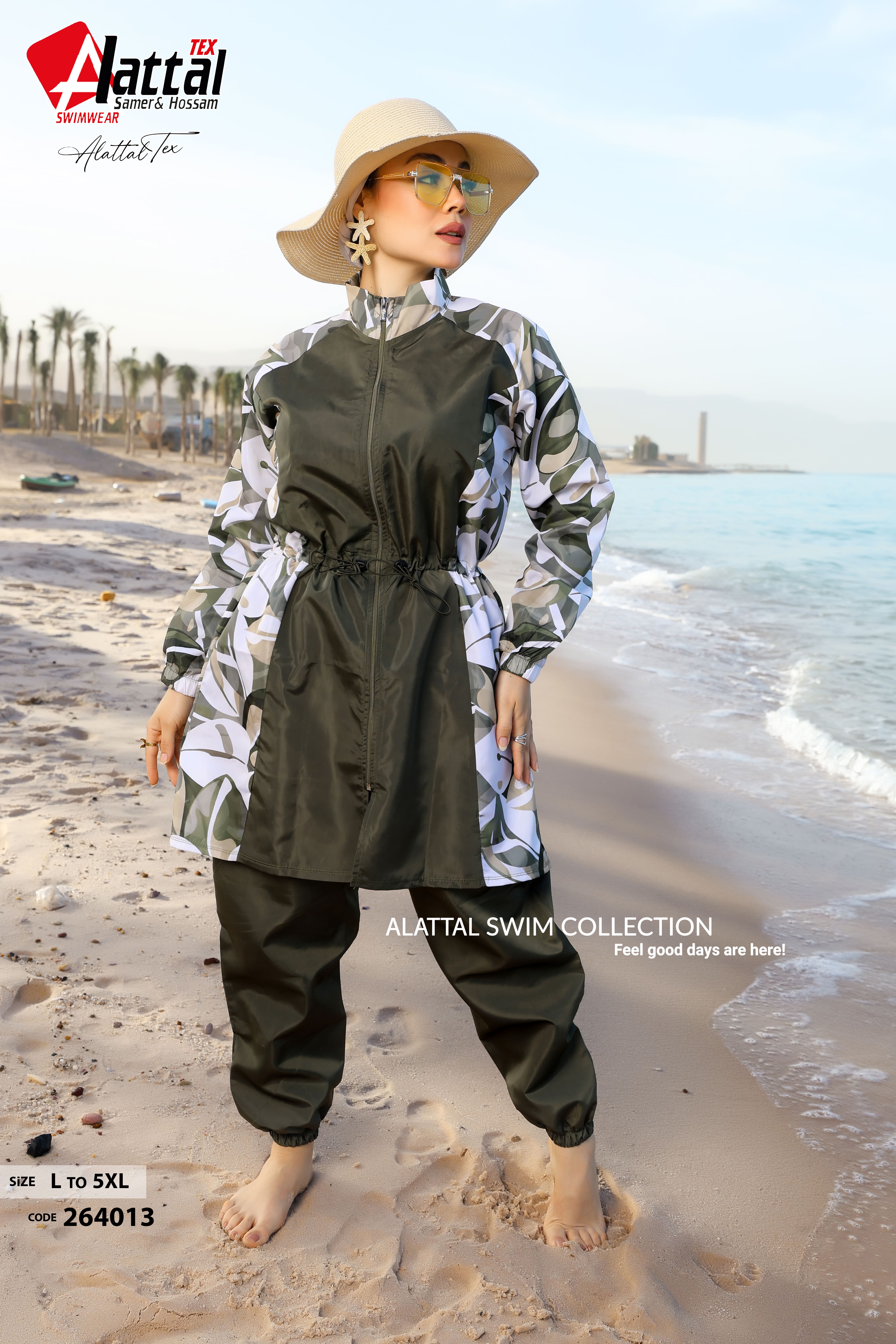 Olive Coastal Chic