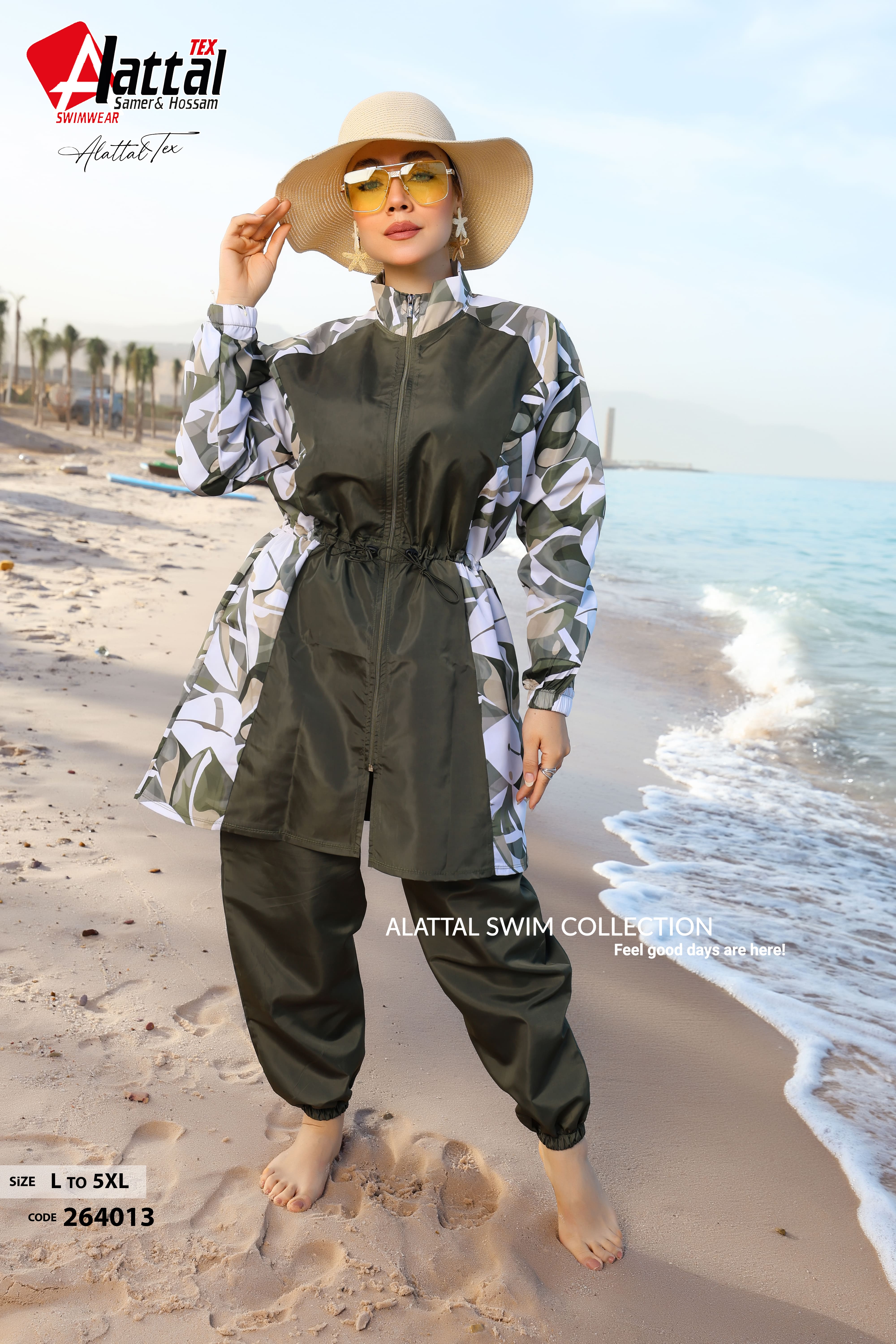 Olive Coastal Chic