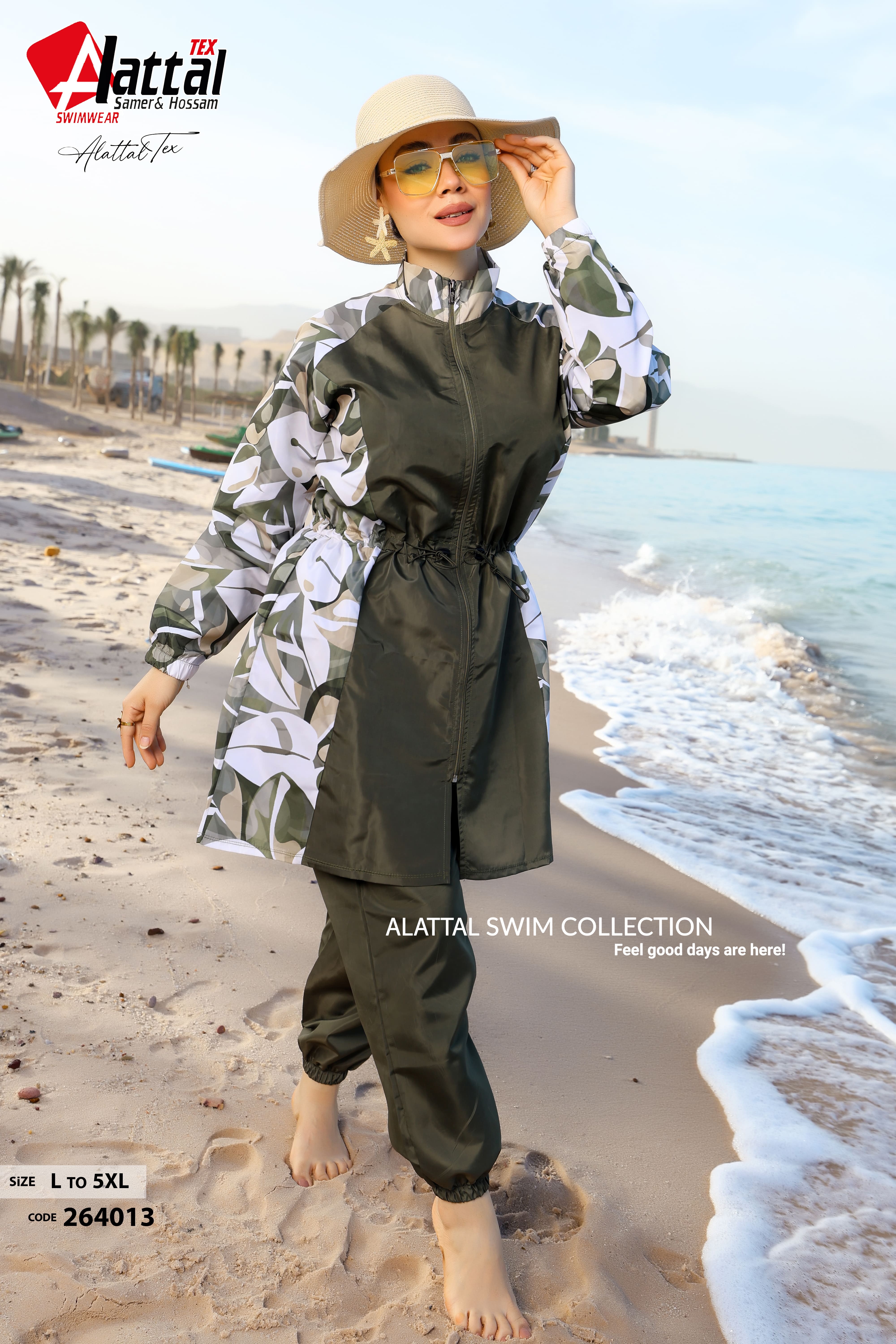 Olive Coastal Chic