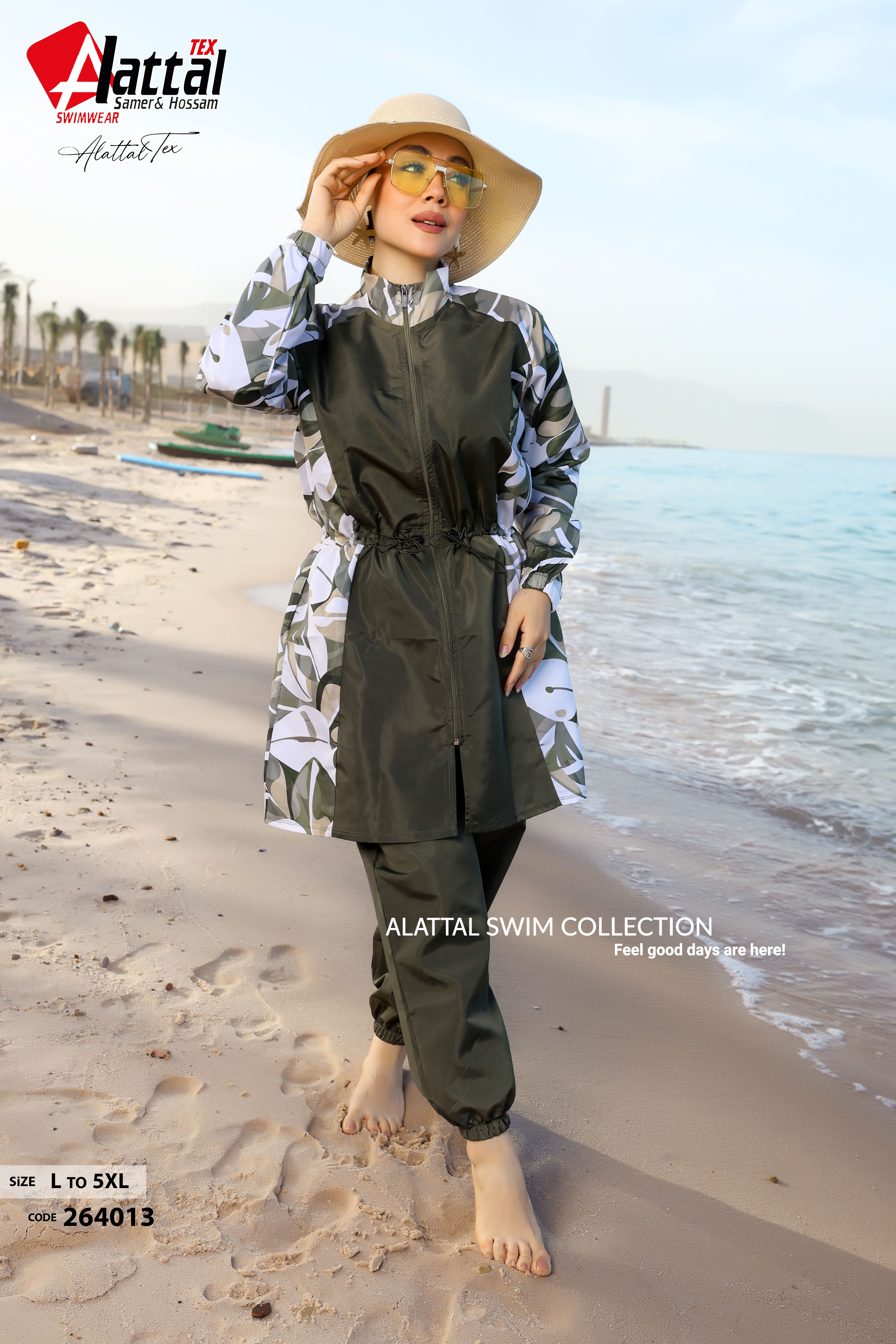 Olive Coastal Chic